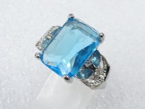 色石　指輪(19号)